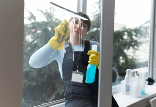 Nettoyage de vitres intérieures et extérieures à Champagne